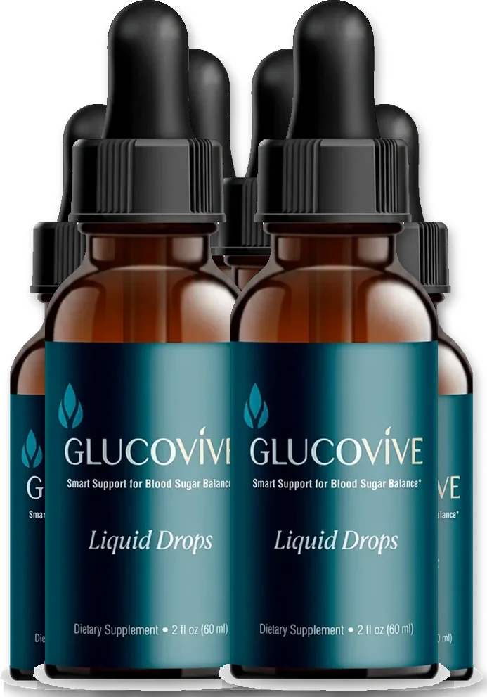 Glucovive 6-bottle best-value blood sugar drops package